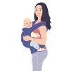 Second hand baby carriers and baby wraps online India